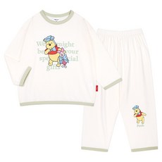 mollimelli friends 兒童款迪士尼小熊維尼特別禮物室內上下衣套裝