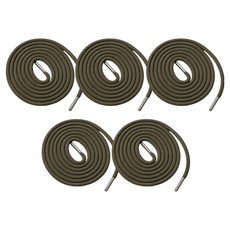 앙플러스 원형 철팁 후드티 바지 끈, 카키, 5개