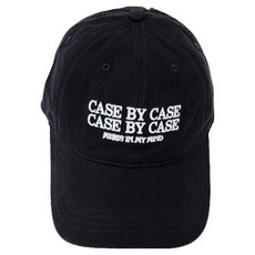 Hans帽子 Case by Case 簡約漂亮棒球帽, 黑色, 1個