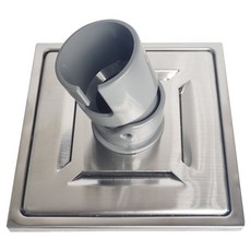 不鏽鋼洗衣機兩用地漏 防逆流防臭排水口 銀色, 混合色