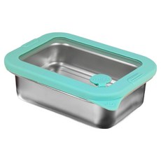 Mother Goose 鵝媽媽 醫療級316不鏽鋼可微波保鮮盒 750ml, 1 個容器 + 1 個蓋子, 1組