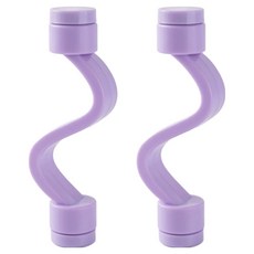 디블릭 닫힘 방지 세탁기 건조기 도어클립, 퍼플, 2개