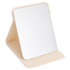 Cusor 可折疊質感設計桌鏡 20 x 15 cm, 淡象牙白