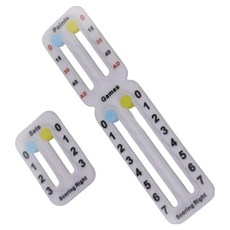 Birebo 便攜式網球拍計分器 便攜式計分板, 白色, 1套