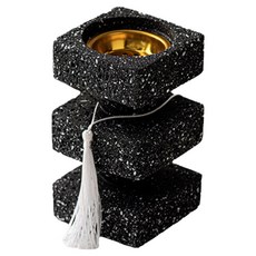 HIMROOM 簡約香座 方塊盒 360g, 黑色