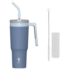 Bendura 大容量茶葉過濾隨行杯, 海洋藍, 1個, 1.2L