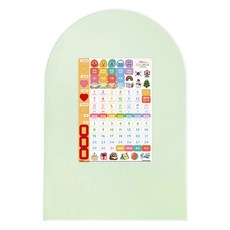 맘스보드 코코보드 + NEW 캘린더 한영 세트, 듀그린, 1개