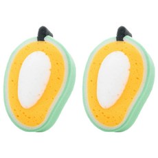 Runeon 芒果清潔海綿, 2個
