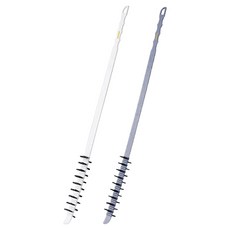 Koridri 洗衣機縫隙清潔刷 2件組, 白色, 灰色, 1套