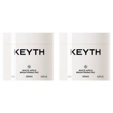KEYTH 트루드 화이트애플 브라이트닝 패드, 2개, 110매입