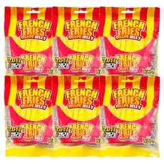 감자튀김 모양 젤리, 100g, 6개
