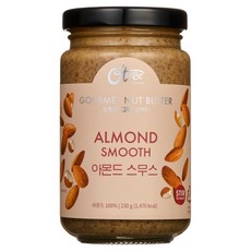오트리 고메 넛버터 아몬드 스무스, 230g, 1개