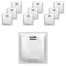 KLAPP 玻尿酸緊緻塑形繃帶面膜 10入, 1個, 白色