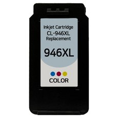오피스토어 대용량 캐논 잉크젯프린터 MG2490 MG2590 MG3090 MG3095W 호환잉크 10.3ml CL-946XL, 컬러, 1개