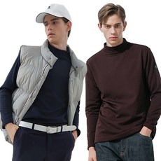 PRO-SPECS 男士半高領T恤2件組