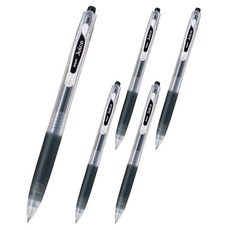파이롯트 쥬스 젤잉크펜 0.7mm, 블랙, 5개