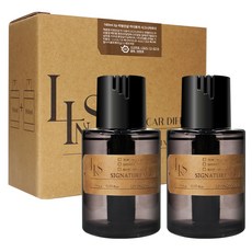 리빙인샵 고급형 차량용 솜 디퓨저 180ml x 2p, 시그니처우디, 1개