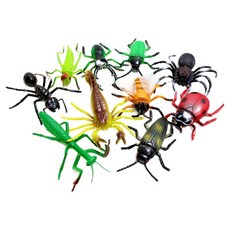 Kes.B Cas B 自然軟昆蟲公仔 10 種, 1組