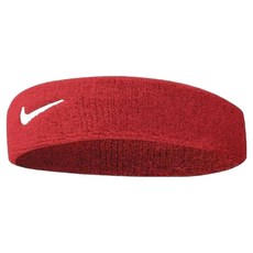 NIKE 耐吉 SWOOSH 頭帶 NNN07601OS, 1個, 紅色