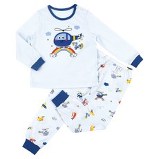 메이키즈 남아용 플라잉데이 9부 30수 싱글 실내복 상하의 세트