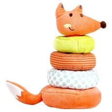 Kes.B 狐狸布製套圈堆疊遊戲, 狐狸, 1個