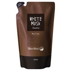 John's Blend 草本保濕洗髮精補充包 白麝香, 1個, 450ml