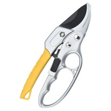 小麥購物 不鏽鋼修枝剪 L1393 黃色護手, 1個