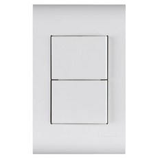 나노전기 오딧세이 2구 스위치 SIMPLE 화이트, 1개