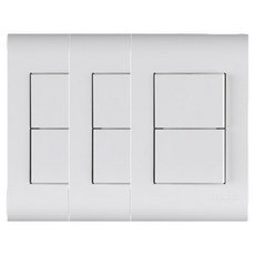 nano Odyssey SIMPLE 2開關 白色, 3個