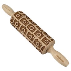 SOLO歐洲家居 櫸壓紋擀麵棍 相機, 1個