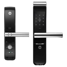 Yale 耶魯 卡片密碼三合一電子鎖 YMF30A 黑色, DIY安裝