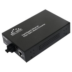 SOLTECH 單模 100Mbps 內建電源光纖轉換器, 1個