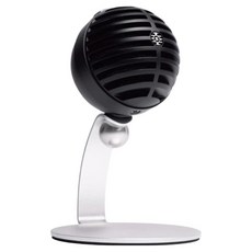 SHURE 舒爾 MOTIV 電腦收音麥克風 USB接頭 附麥克風立架 Mac/PC適用 鍵寧, 黑色, SHURE MV5C