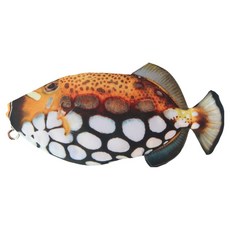 ARTJOY 升級版擬真魚形鉛筆盒, 09 藍色剝皮魚, 1個