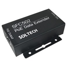 SOLTECH POE 延長中繼器, SFC502, 1個