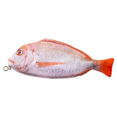 ARTJOY 升級版擬真魚造型鉛筆盒, 03 真鯛, 1個