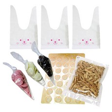 이홈베이킹 보자기토끼 초코송이 세트, 7종, 1세트