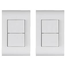 nano Odyssey 3路 2開關 SIMPLE 白色, 2個