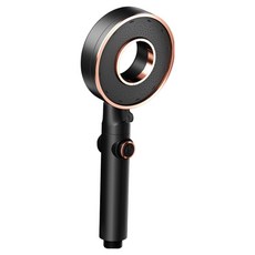 Winprice Revuelto 3段調節蓮蓬頭, 黑色, 1個