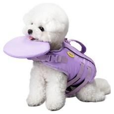 Neo FIT. 狗狗圍兜救生衣, 1個, 薰衣草紫