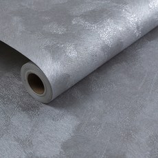 WE CHAMP 環保無紡布自黏式壁紙 WTB-999, 奢華刷紋銀