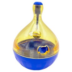 高精寵物 不倒翁漏食器, 藍色, 1個