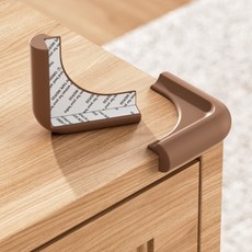 i LIFE 矽膠防撞桌角保護套10件組 大轉角, 1套, 咖啡色