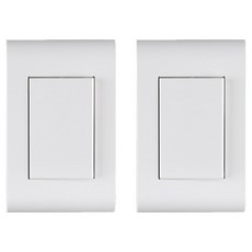 NANO ELECTRIC 奧德賽 3路 1開關 SIMPLE 白色, 2個