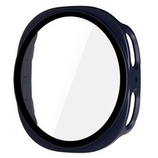 SPACE SHIELD PC強化玻璃一體式保護殼, 午夜藍, 1個