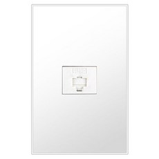 Boedam 網路通訊插座 8P 1孔 雪白色, 1個