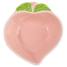 랜보어 소동물 프레쉬 세라믹 식기, 복숭아, 1개