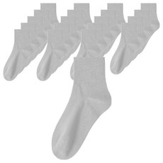 solve living 高級運動包覆鬆緊帶襪, 20套, 灰色