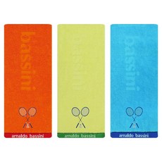 松月毛巾 羽球俱樂部 運動毛巾 20 x 100 cm, 隨機出貨, 3個