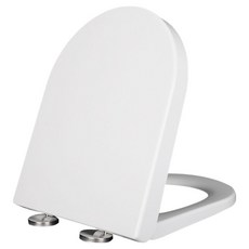 智慧型上鎖式硬式U型馬桶蓋, 1個, 白色